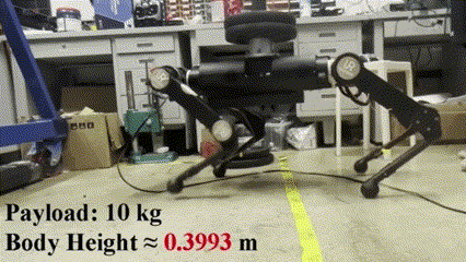 Adaptive Model Predictive Control with Data-driven Error Model for Quadrupedal Locomotion