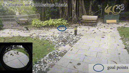 Traversability-Aware Legged Navigation by Learning from Real-World Visual Data